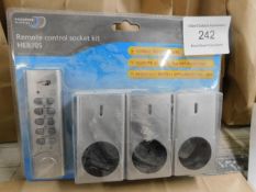 *Remote control plug socket kit