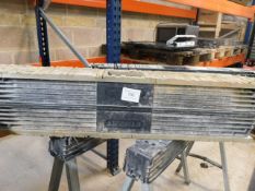 *Pair of trestle benches