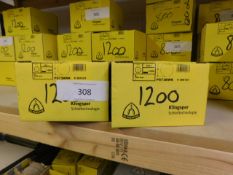 * 2x100 1200 Klingspor sand pads for Festool