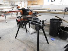 *Evolution R255 Mitre Saw with dedicated stand