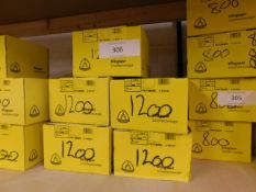 * 5x100 1200 Klingspor sand pads for Festool