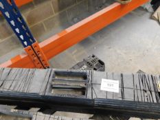 *Pair of trestle benches