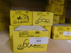* 5x100 600 Klingspor sand pads for Festool