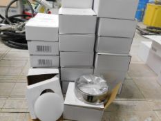 *Boxed recessed down lights