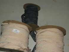 *Three Rolls of Lace Edging (as per Photograph)