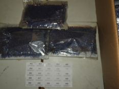 *Three Cards of Beaded Fringing