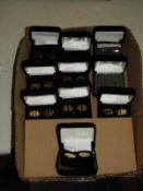 *Ten Sets of Gents Cufflinks