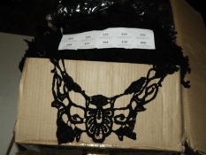 *100 Embroidered Stitch on Panels