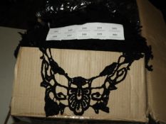 *100 Embroidered Stitch on Panels