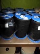 *Three Rolls of Black Elastic