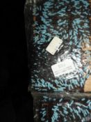 *Three Packs Turquoise & Black Bead Edging