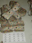 *100m of Patterned Ribbon with Sequin Detail