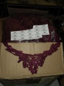 *100 Stitch on Sequin Panels