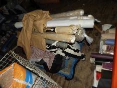 *Quantity of Assorted Fabrics and Cloth