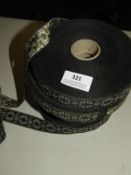 *Five Rolls of Aztec Design Ribbon