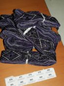 *100m of Purple Ribbon with Sequin Detail