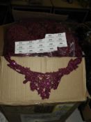 *100 Stitch on Sequin Panels