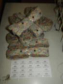 *100m of Patterned Ribbon with Sequin Detail