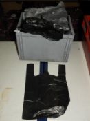 *Large Quantity of Black Plastic Carrier Bags