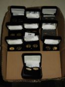 *Ten Sets of Gents Cufflinks