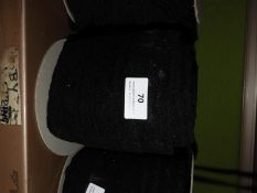 *Three Rolls of Black Lace Edging