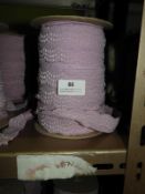 *Three Rolls of Lilac Lace Edging
