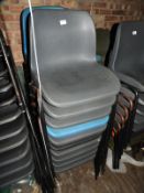 *20 Polypropylene Stacking Chairs