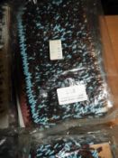 *Three Packs Turquoise & Black Bead Edging