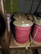 *Four Rolls of Elasticated Lace Edging