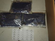 *Three Cards of Beaded Fringing