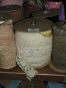 *Three Rolls of Mixed Braid Edging