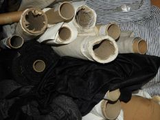 *30 Rolls of Various Fabrics