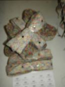 *100m of Patterned Ribbon with Sequin Detail