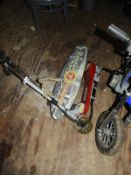 *Battery Operated Scooter and Skateboard