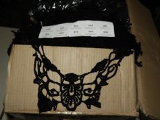 *100 Embroidered Stitch on Panels