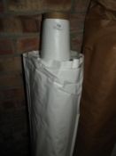 *Roll of Plastic Sheeting with Faux Suede Finish