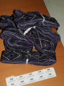 *100m of Purple Ribbon with Sequin Detail