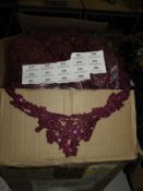 *100 Stitch on Sequin Panels