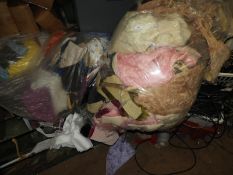 *Large Quantity of Assorted Faux Fur and Fabric Of