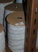 *Three Rolls of Powder Blue Lace Edging