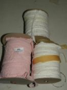 *Three Rolls of Lace Edging (as per Photograph)