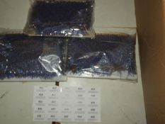 *Three Cards of Beaded Fringing