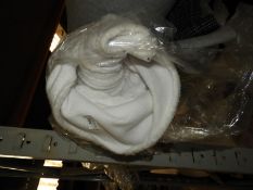 *Roll of White Jersey Style Fleece Fabric