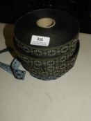 *Five Rolls of Aztec Design Ribbon