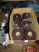 *Twelve Rolls of Brown Knitting Wool