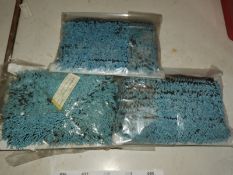 *Three Cards of Turquoise Bead Fringing