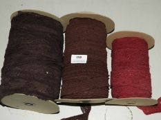 *Three Rolls of Lace Edging (as per Photograph)