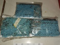 *Three Cards of Turquoise Bead Fringing