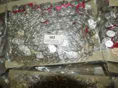 *Three Packs of Faux Silver Coin Edging