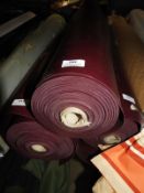 *~50m Roll of Burgundy Plastic Sheeting